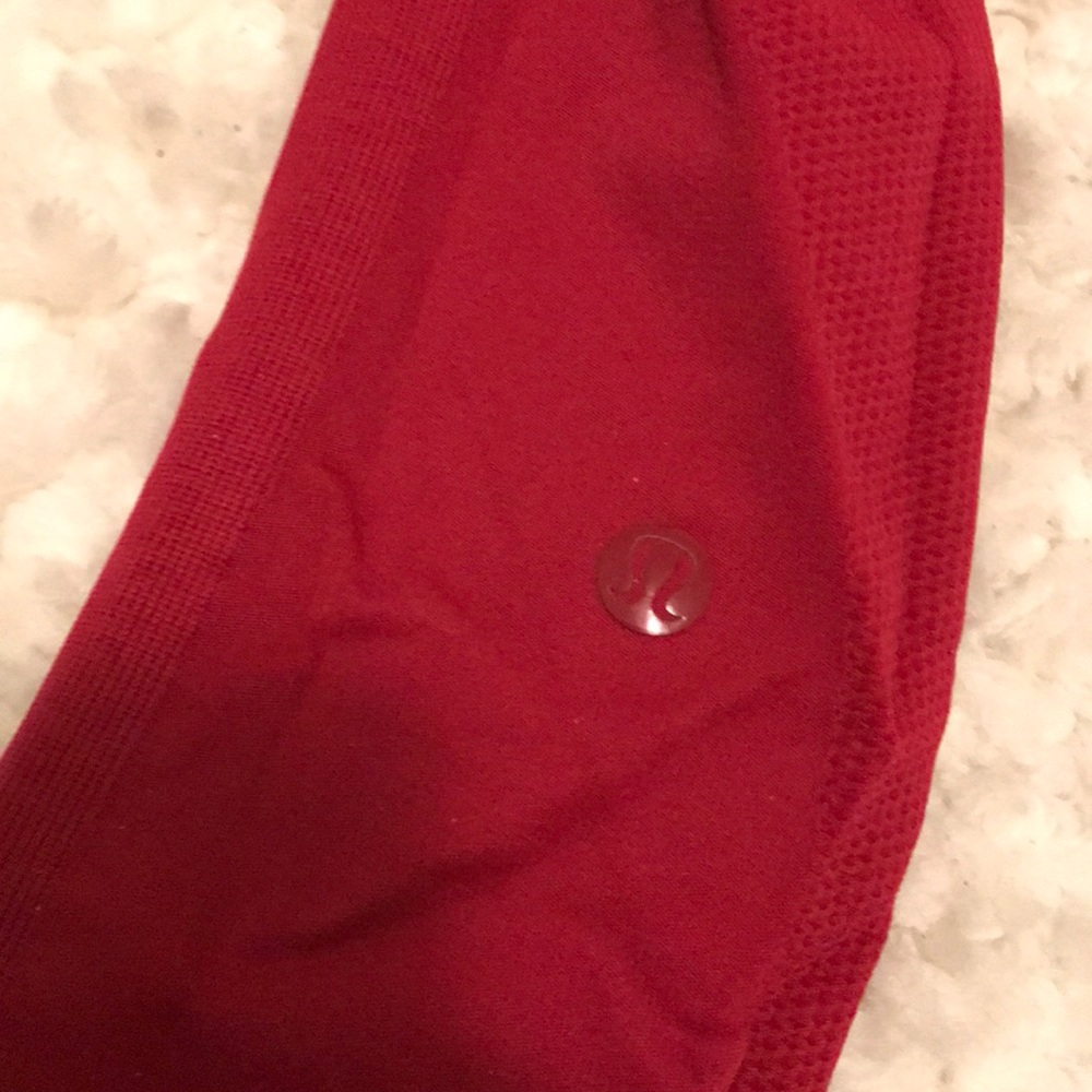 Cropped lululemon leggings size 6